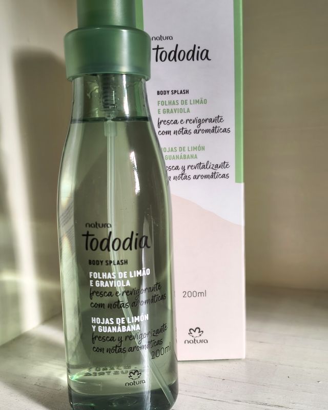 Body Splash Hojas de Limón – Tododia · hojas de limón y guanábana · 200ml – Natura en Ailu Showroom, perfumería en Ensenada con envíos a toda Argentina