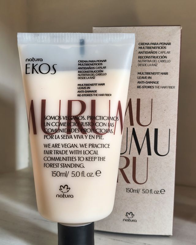 Crema de Peinar Murumuru – Ekos · definición e hidratación – Natura en Ailu Showroom, perfumería en Ensenada con envíos a toda Argentina