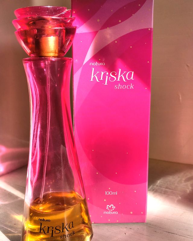 Kriska Shock – Desodorante colônia femenino – Natura en Ailu Showroom, perfumería en Ensenada con envíos a toda Argentina